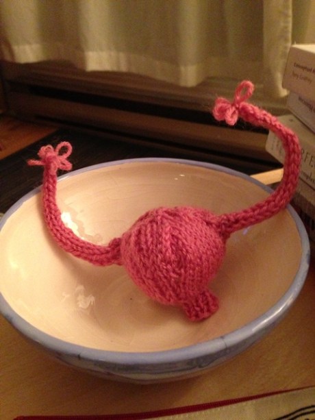 Tricot pour la paix - Utérus